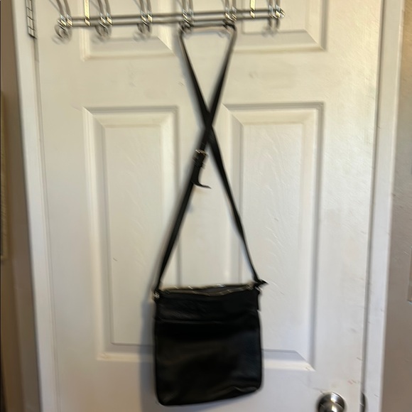 Bugatti black Leather Crossbody Bag - Picture 4 of 6